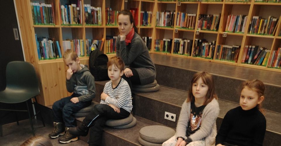 2. třída v městské knihovně