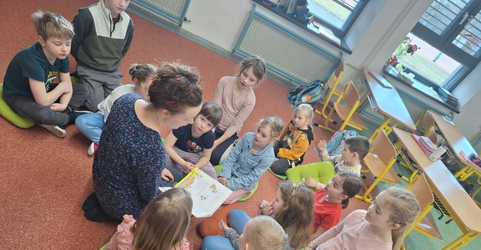 Březen - měsíc knihy v 1.A