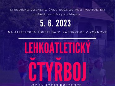 Foto k aktualitě Lehkoatletický čtyřboj