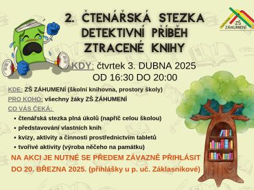 Foto k aktualitě Čtenářská stezka