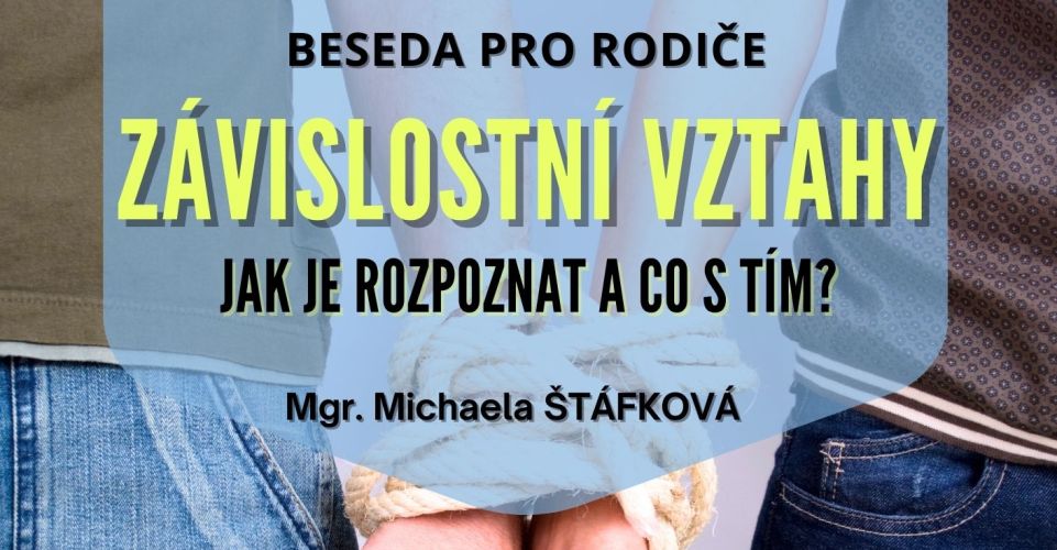 Pozvánka na besedu pro rodiče