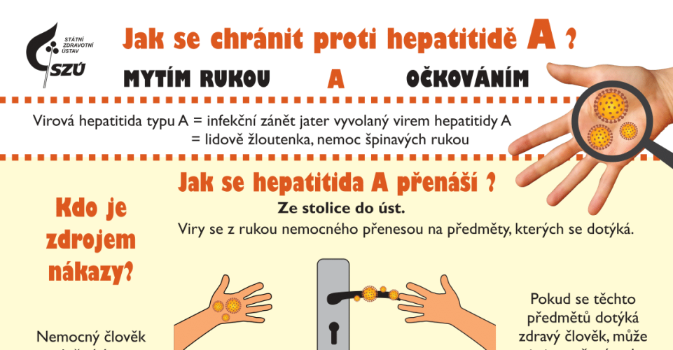 Preventivní opatření proti výskytu virové hepatitidy A