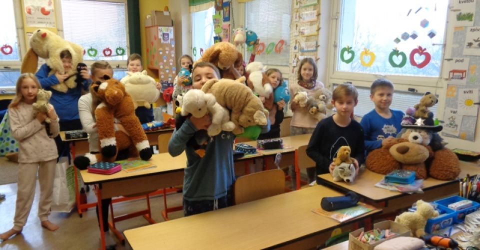 1. pyžamová párty ve 4. třídě