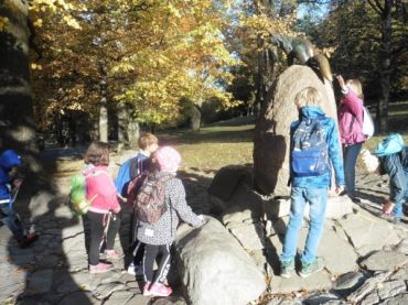 Foto k aktualitě Druháci v oboře na Hukvaldech