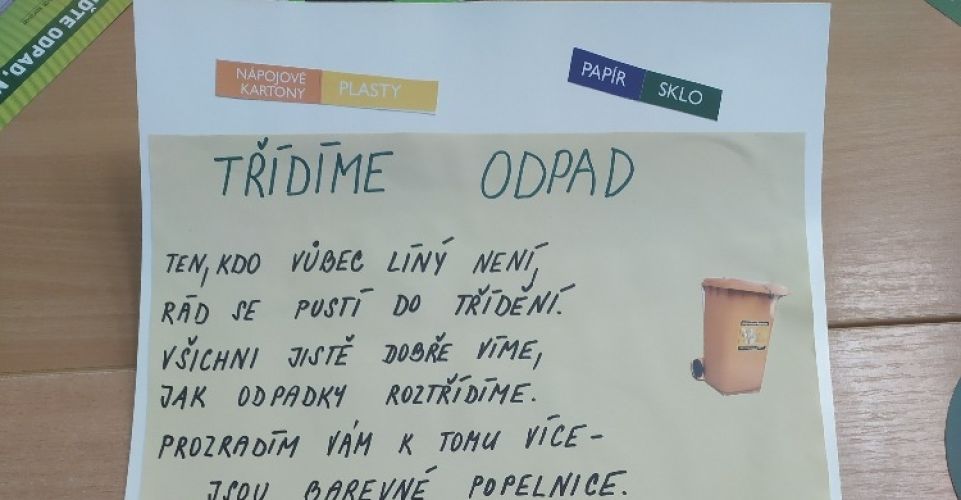 Ekologické okénko u druháků ve ŠD