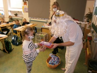 Foto k aktualitě Mikuláš ve škole