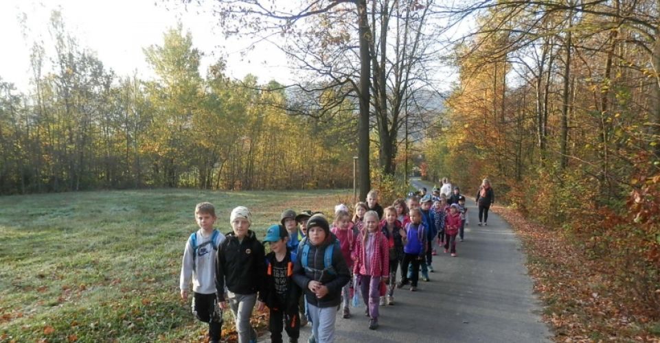 Podzimní pobyt 1.a 2.třídy v přírodě