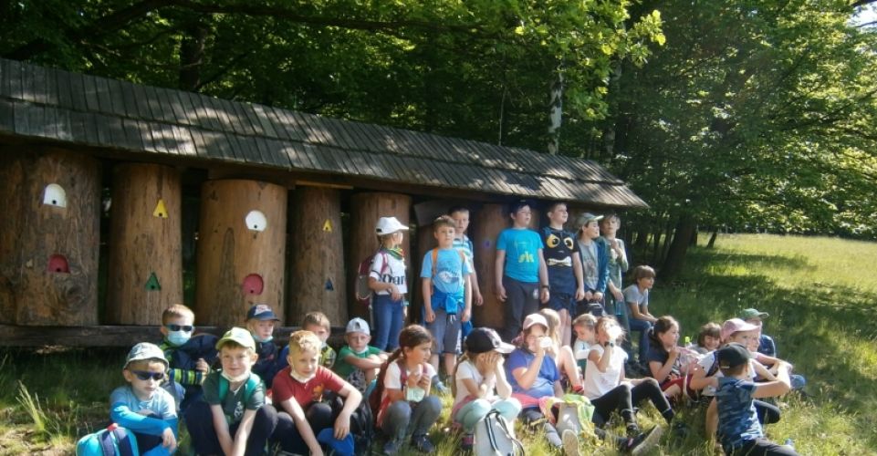 Prvňáčci a třeťáci ve Valašském muzeu v přírodě