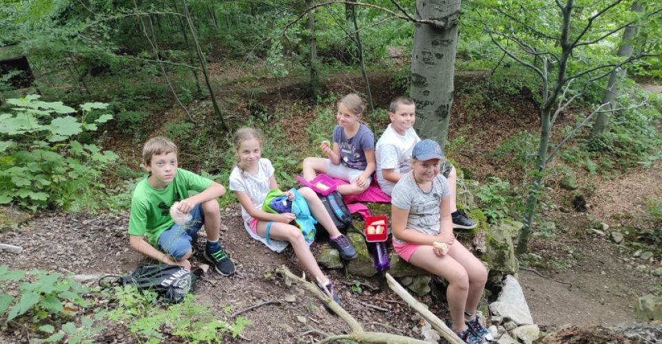 Školní výlet čtvrťáků