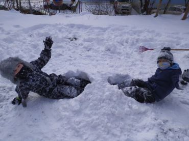 Foto k aktualitě Zimní radovánky ve sněhu