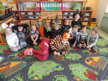Foto k aktualitě Halloween u prvňáčků