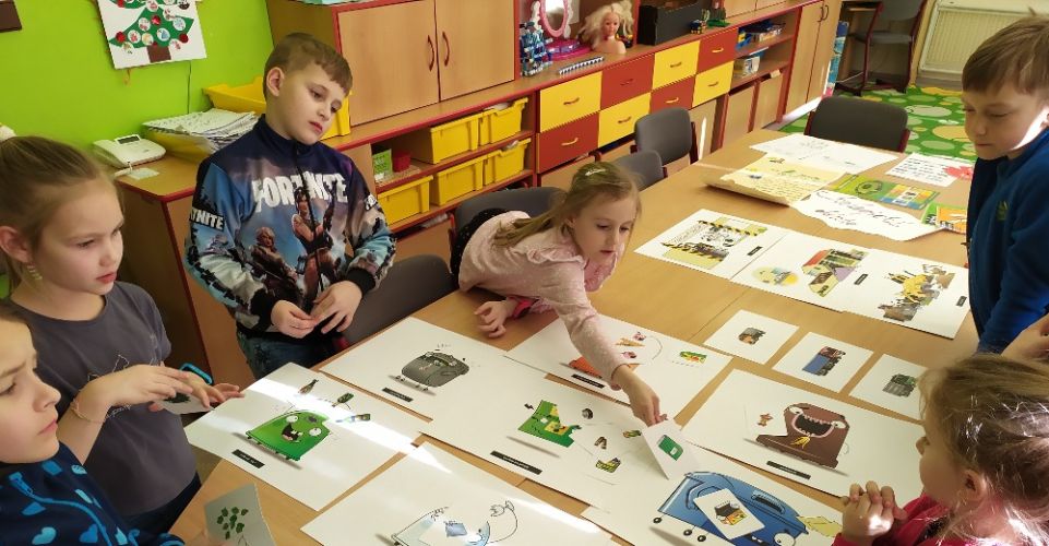 Ekologické okénko v  I. oddělení ŠD