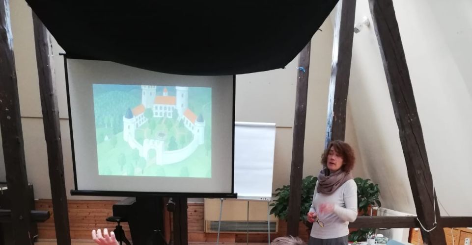 Druháčci v Městské knihovně v Rožnově pod Radhoštěm