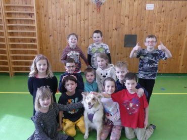 Foto k aktualitě Canisterapie s matematikou