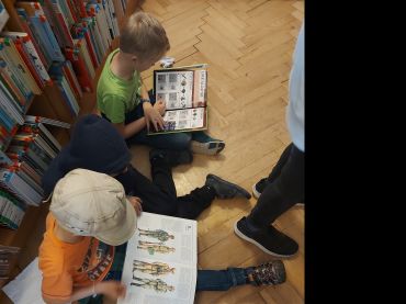 Foto k aktualitě Jak mluvit na internetu - Beseda v městské knihovně pro třeťáky