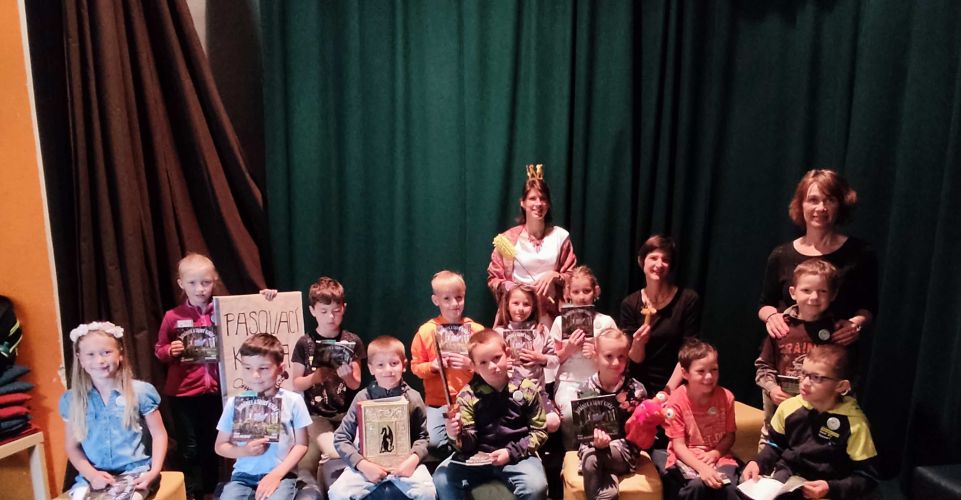 Pasování prvňáčků na čtenáře