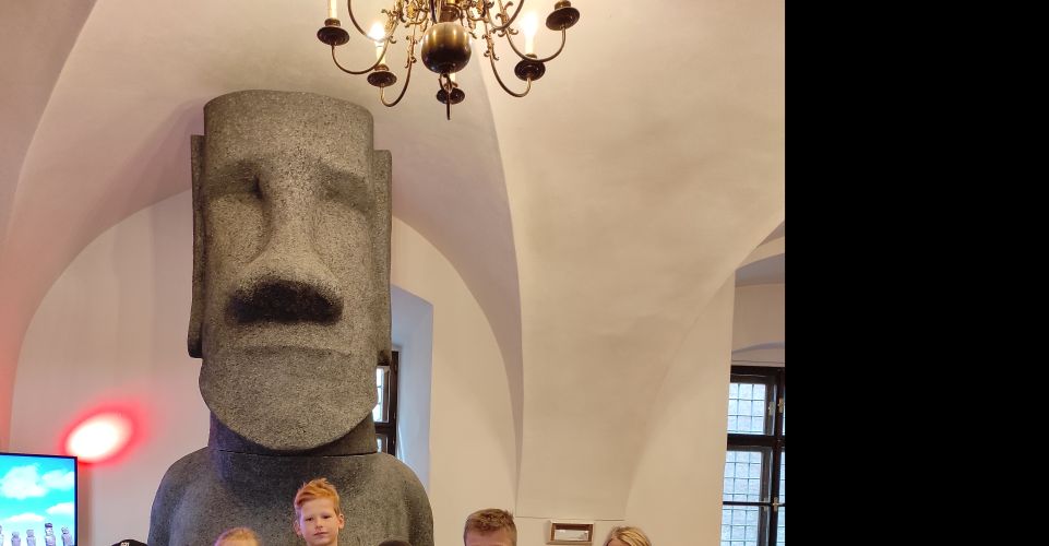 Exkurze čtvrťáků na výstavu Největší záhady a tajemství světa