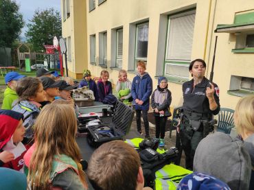 Foto k aktualitě Dopoledne s městskou policií a hasiči