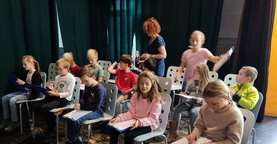 Druháčci v městské knihovně