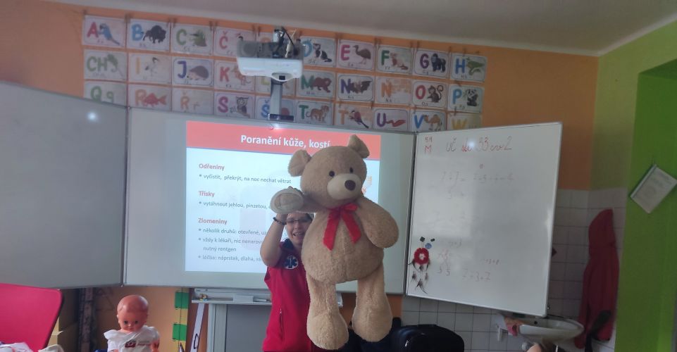 Školení první pomoci ve druhé třídě
