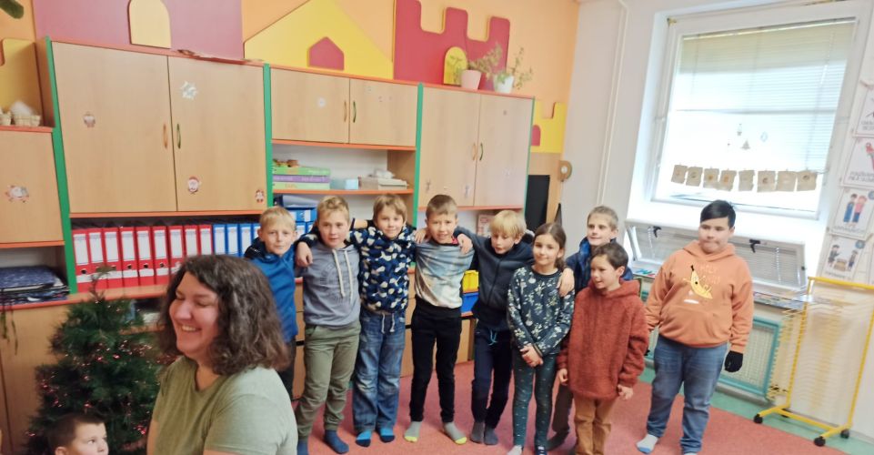 Hledání adventních pokladů ve školní družině