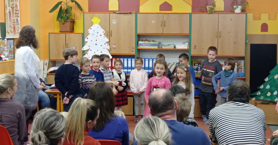 Vánoční besídka první třídy