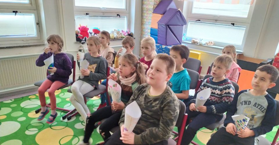 Vánoční kino v I. oddělení ŠD