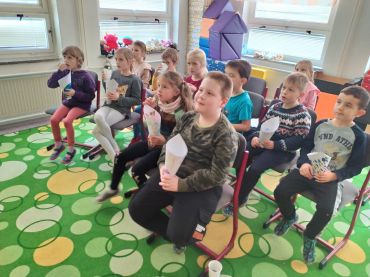 Foto k aktualitě Vánoční kino v I. oddělení ŠD