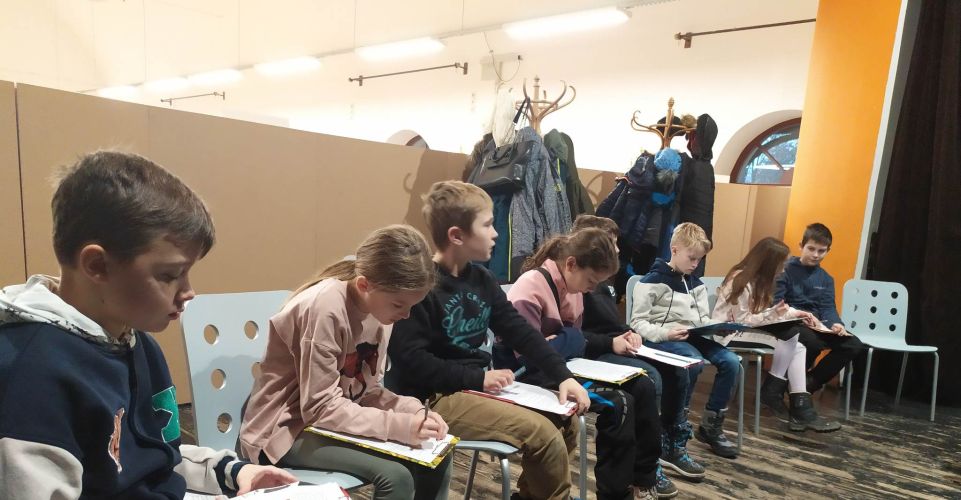 Čtvrťáci na besedě v městské knihovně