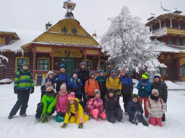 Foto k aktualitě Pololetní vysvědčení na Pustevnách