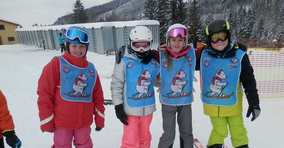 Lyžařský výcvik - den první