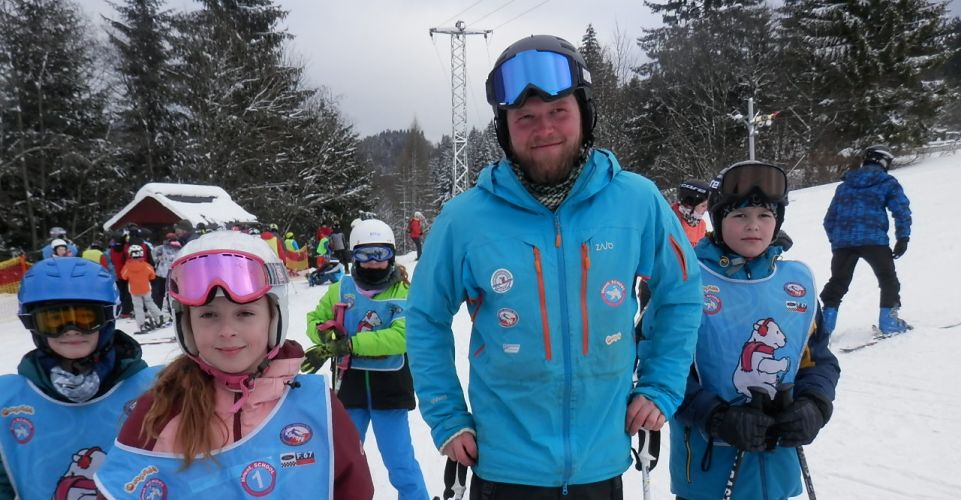 Lyžařský výcvik - den druhý