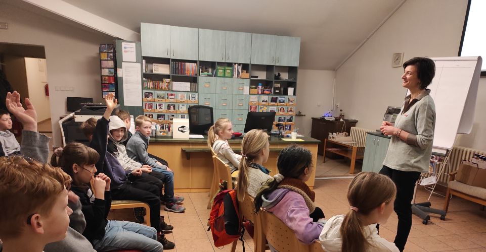 Beseda „Jak na online zábavu“ v městské knihovně