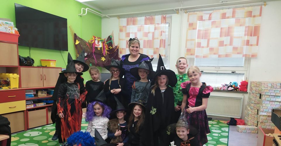 Slet čarodějnic ve školní družině