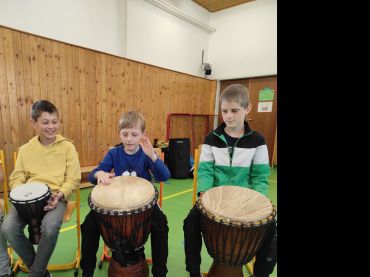 Foto k aktualitě Skupinové bubnování
