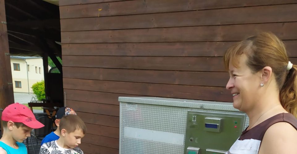 Třeťáci na golfovém hřišti