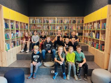 Foto k aktualitě Čtvrťáci na prohlídce městské knihovny