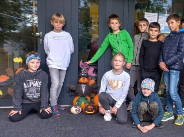 Foto k aktualitě Dýňodlabání v 2. oddělení ŠD