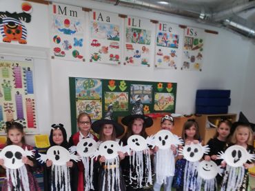 Foto k aktualitě Strašidelné učení v 1. třídě