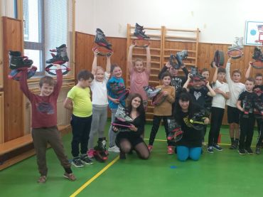 Foto k aktualitě Kangoo skákací boty, lekce s Erikou Rutar Černou