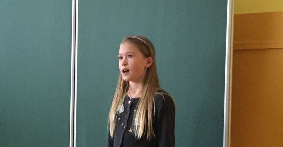 Okrskové kolo recitační soutěže