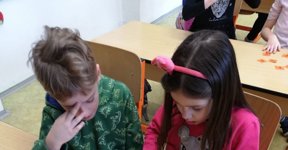 Český jazyk v 1. třídě