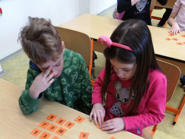 Foto k aktualitě Český jazyk v 1. třídě