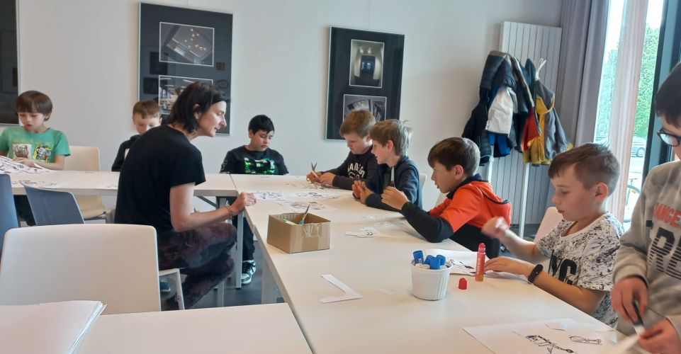 2. oddělení ŠD na zábavném čtení v městské knihovně