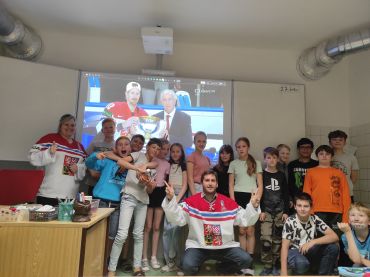 Foto k aktualitě Fandíme české hokejové reprezentaci