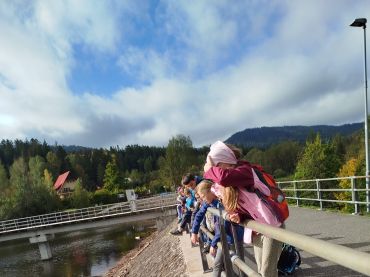 Foto k aktualitě Čtvrťáci na přírodovědné vycházce
