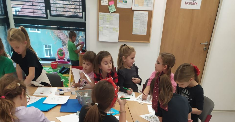 Svatomartinské odpoledne v I. oddělení ŠD