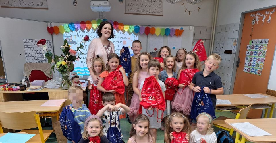 Předávání vysvědčení