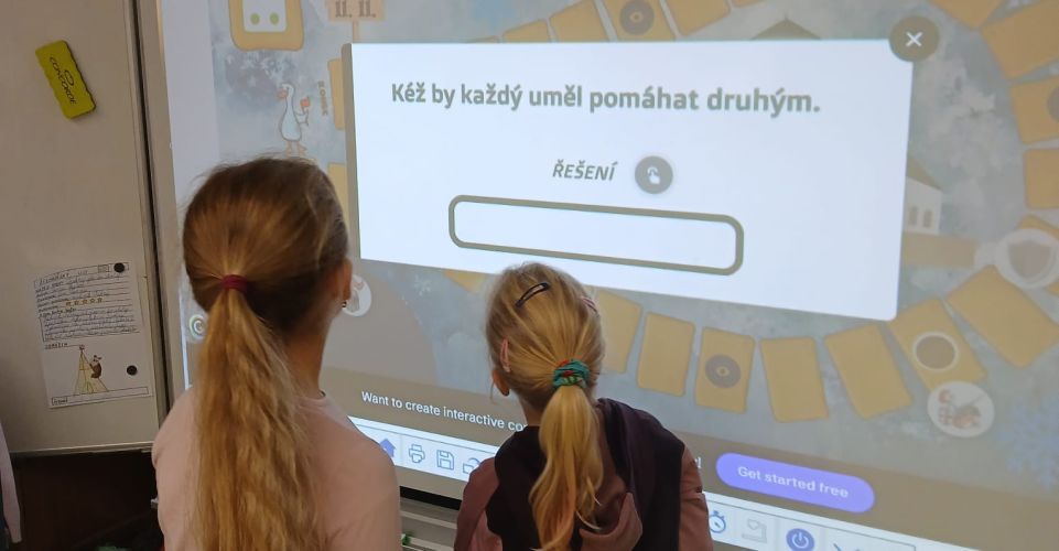 Svatomartinská výuka v 2. A