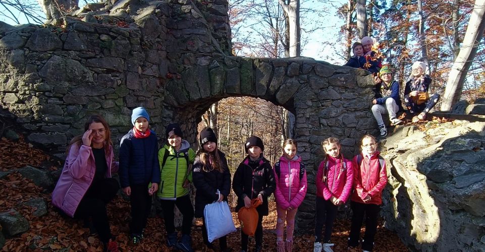 Vycházka 3. ročníku na Hradisko 